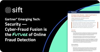 オンライン不正検知の未来を見据えて：サイバー不正の統合に関するGartner®の提言
