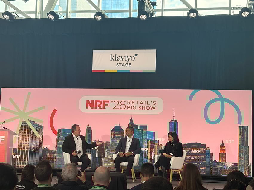 NRF'26 Abercrombie&Fitch EVPとLowe's SVP登壇セッションの様子